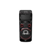 LG XBOOM ON7 One Body Party DJ Ηχοσύστημα, μπροστινή όψη με κόκκινο φωτισμό, ON7, thumbnail 2