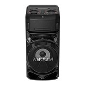 LG XBOOM ON5 One Body Party DJ Ηχοσύστημα, μπροστινή όψη με κόκκινο φωτισμό, ON5, thumbnail 2