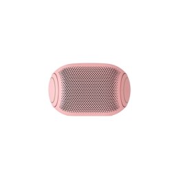 Καρπούζια, ζαχαρωτά και ένα LG XBOOM Go PL2B σε πράσινο φόντο.2