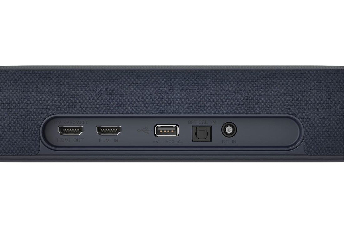 LG E-Clair - QP5 Soundbar, κοντινό πλάνο πίσω όψης, E-Clair - QP5, thumbnail 13