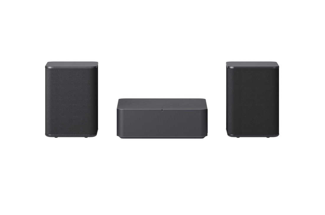 LG SPQ8-S 2.0 Καναλίων Sound Bar Πίσω Ηχείων Kit 140 Watt, Μπροστινή όψη του SPQ8-S, SPQ8-S