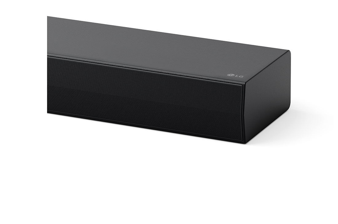 LG S70TR LG Home Theater Soundbar με Dolby Atmos και πίσω ηχεία 5.1.1 καναλιών, Μπροστινή όψη της πλαϊνής γωνίας του LG Soundbar S70TR, S70TR, thumbnail 6