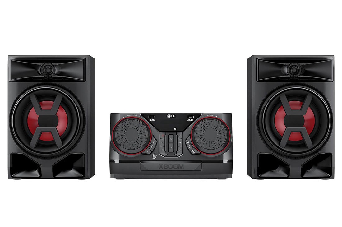 LG Hi Fi XBOOM 300 Watt/ Multi Jukebox, μπροστινή όψη, CK43N