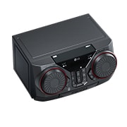 LG Hi Fi XBOOM 300 Watt/ Multi Jukebox, διαγώνια κάτοψη του δέκτη πολυμέσων, CK43N, thumbnail 4