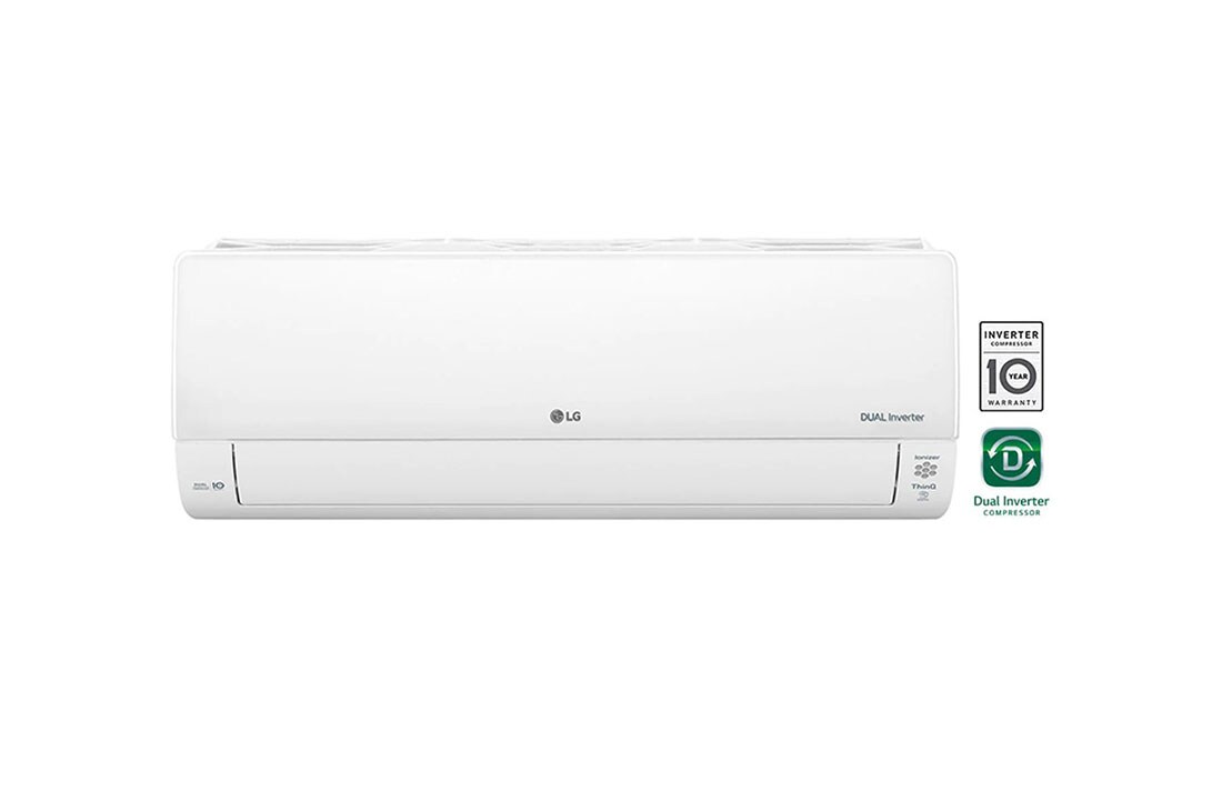 LG Deluxe Κλιματιστικό Inverter 9000 BTU, Wi-Fi, Ψυκτικό μέσο R32, Μπροστινή όψη, DC09RH