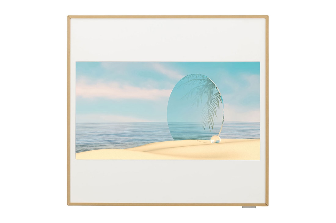 LG Artcool Gallery Premium, Κλιματιστικό Inverter 9.000 BTU, LCD Oθόνη 27'' στην πρόσοψη, front view, A09GA2, thumbnail 3