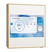 LG Artcool Gallery Premium, Κλιματιστικό Inverter 12.000 BTU, LCD Oθόνη 27'' στην πρόσοψη, left side, A12GA2, thumbnail 7