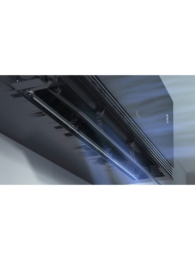 Κλιματιστικό LG με τεχνολογία DUAL Vane που διευθύνει τη ροή αέρα για βελτιωμένη απόδοση ψύξης και θέρμανσης.	