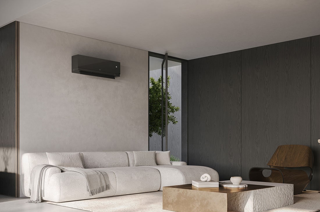 LG Κλιματιστικό ARTCOOL™ AI Air Single Split Inverter 12.000 BTU, Σύγχρονο σαλόνι με κλιματιστικό LG στον τοίχο, AA12SP, thumbnail 7