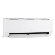 LG Ocean (W Look) Dualcool Monosplit Air Conditioner | 12000 BTU | Wi-Fi, Comfort Air, 10-ετή εγγύηση συμπιεστή, Δεξιά πλαϊνή όψη του κλιματιστικού LG Libero Smart Dualcool Monosplit με ανοιχτή κάτω περσίδα., EZ12CSN, thumbnail 6