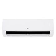 LG Ocean (W Look) Dualcool Monosplit Air Conditioner | 12000 BTU | Wi-Fi, Comfort Air, 10-ετή εγγύηση συμπιεστή, Μπροστινή όψη υπό χαμηλή γωνία του κλιματιστικού LG Libero Smart Dualcool Monosplit με ανοιχτή κάτω περσίδα., EZ12CSN, thumbnail 12