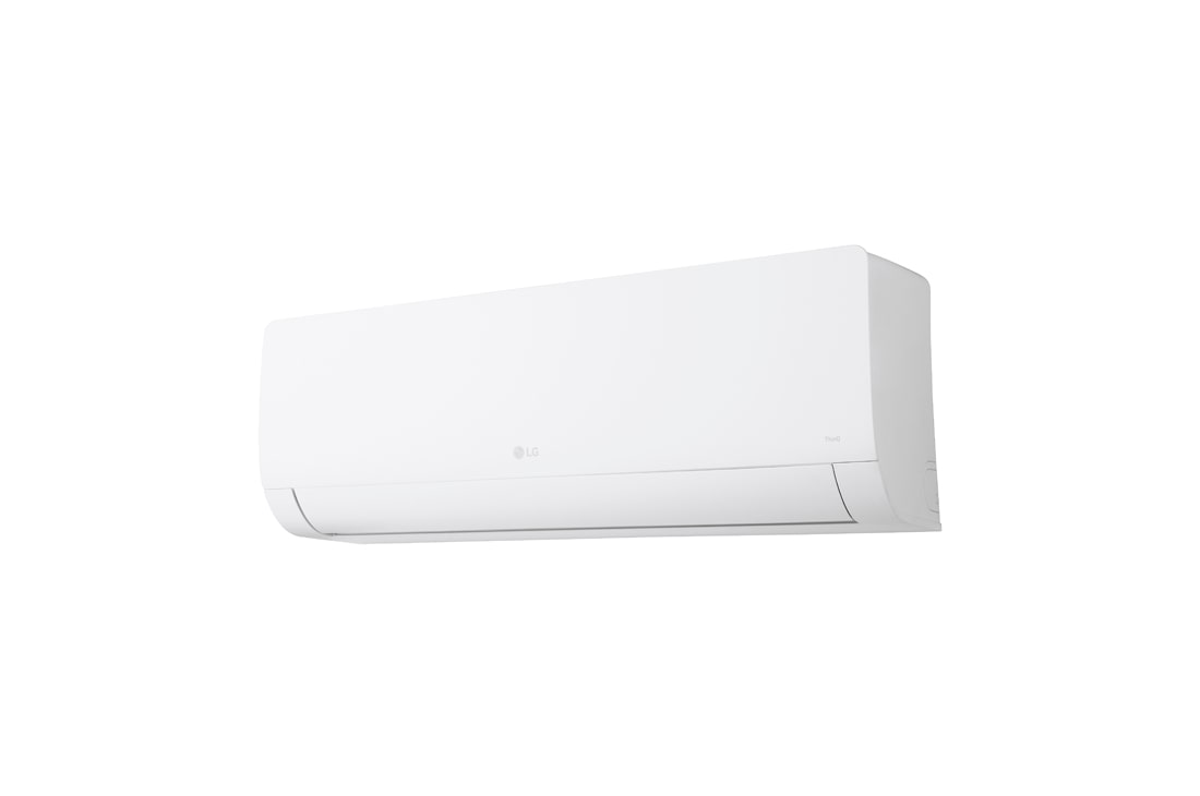 LG Κλιματιστικό LG Dualcool Pro Monosplit | 9000 BTU | Ψύξη, θέρμανση, Αριστερή μπροστινή όψη υπό χαμηλή γωνία του κλιματιστικού LG Libero Monosplit., WZ09AWN, thumbnail 7