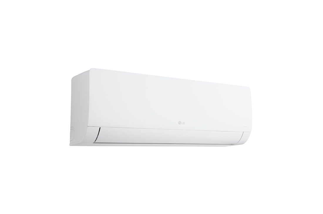 LG Κλιματιστικό LG Dualcool Pro Monosplit | 9000 BTU | Ψύξη, θέρμανση, Δεξιά μπροστινή όψη υπό χαμηλή γωνία του κλιματιστικού LG Libero Monosplit., WZ09AWN, thumbnail 9