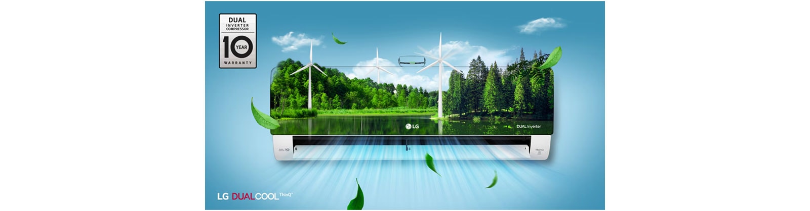 Ένα κλιματιστικό που είναι φιλικό στο περιβάλλον και νοιώθετε σα να σας φυσάει αληθινός αέρας.