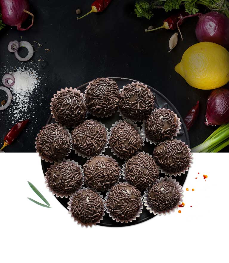 Τρουφάκια brigadeiro