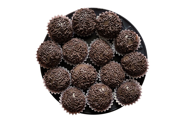 Τρουφάκια brigadeiro