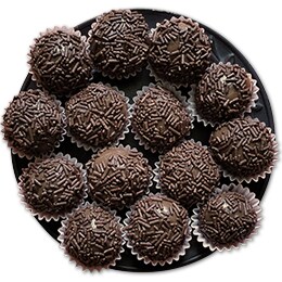 Τρουφάκια brigadeiro