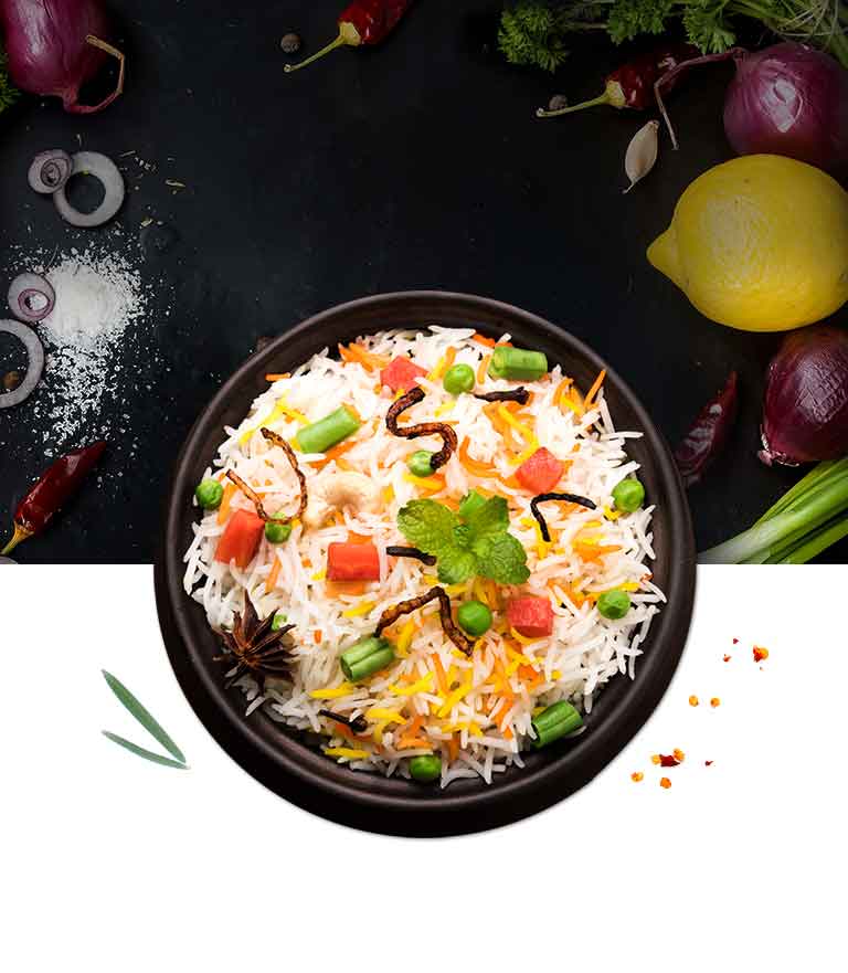 Μπιργιάνι με λαχανικά