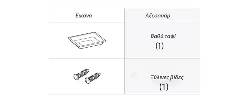 Αυτή είναι η εικόνα του αξεσουάρ φούρνου Βαθύ ταψί και Διάτρητος δίσκος.