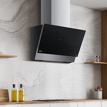 Εικόνα με εγκατεστημένο απορροφητήρα.