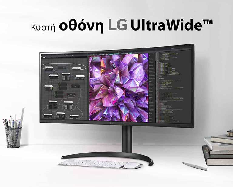 Κυρτή οθόνη LG UltraWide™