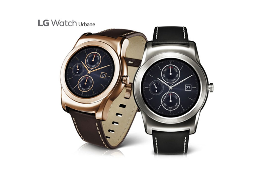 LG Watch Urbane Smartwatch Android Wear Οθόνη P-OLED 1,3'' Λουράκι από γνήσιο δέρμα, LG Watch Urbane (W150)