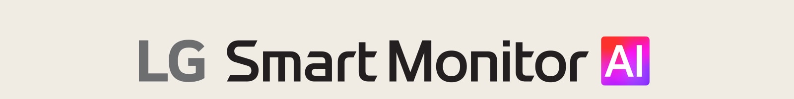 Λογότυπο LG Smart Monitor.