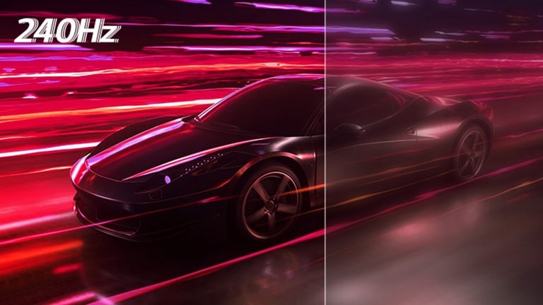 Απίστευτη ταχύτητα, ρυθμός ανανέωσης OLED 240 Hz.	