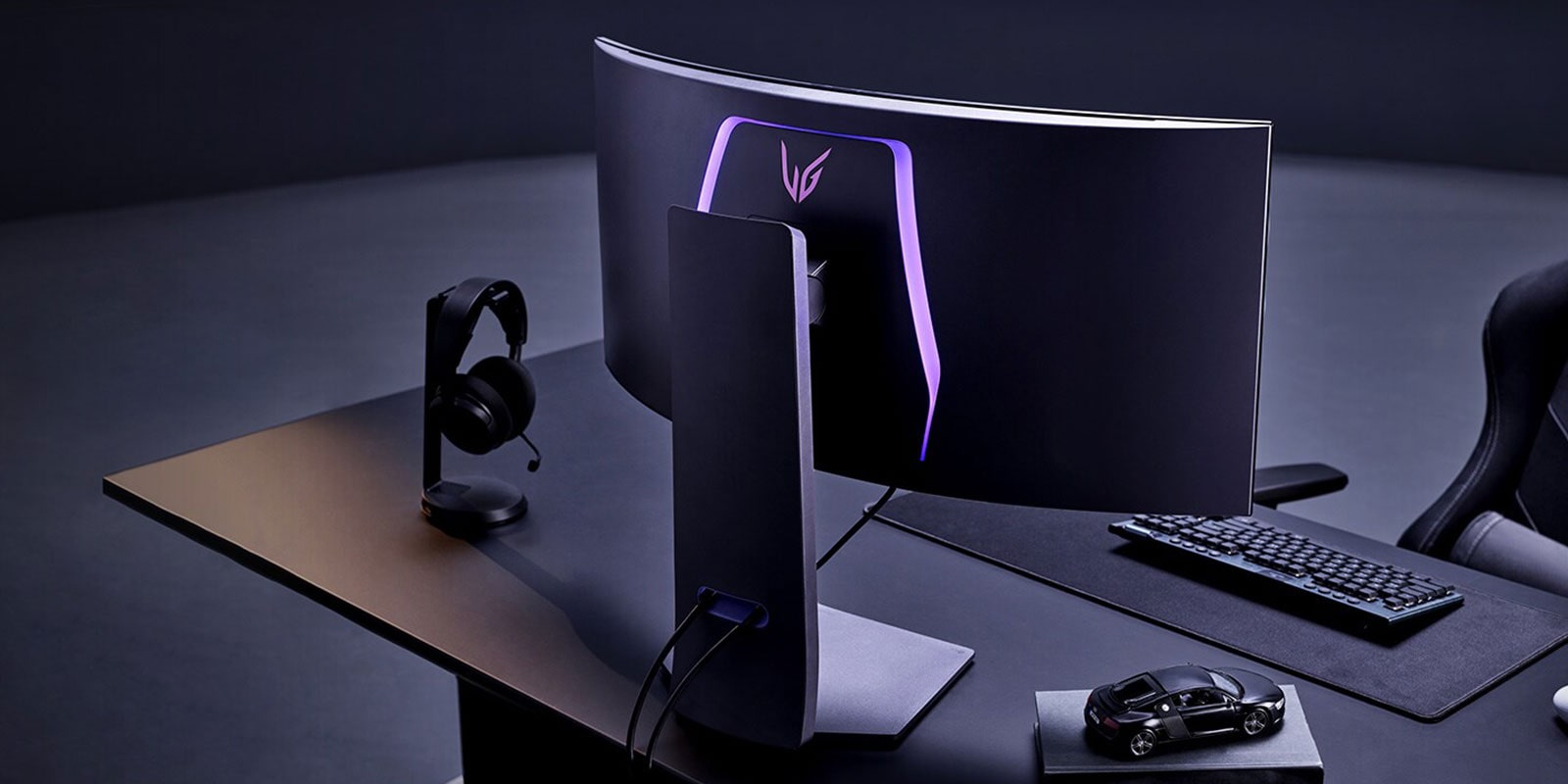 Εικόνα προϊόντος με τον οπίσθιο φωτισμό ενεργό.