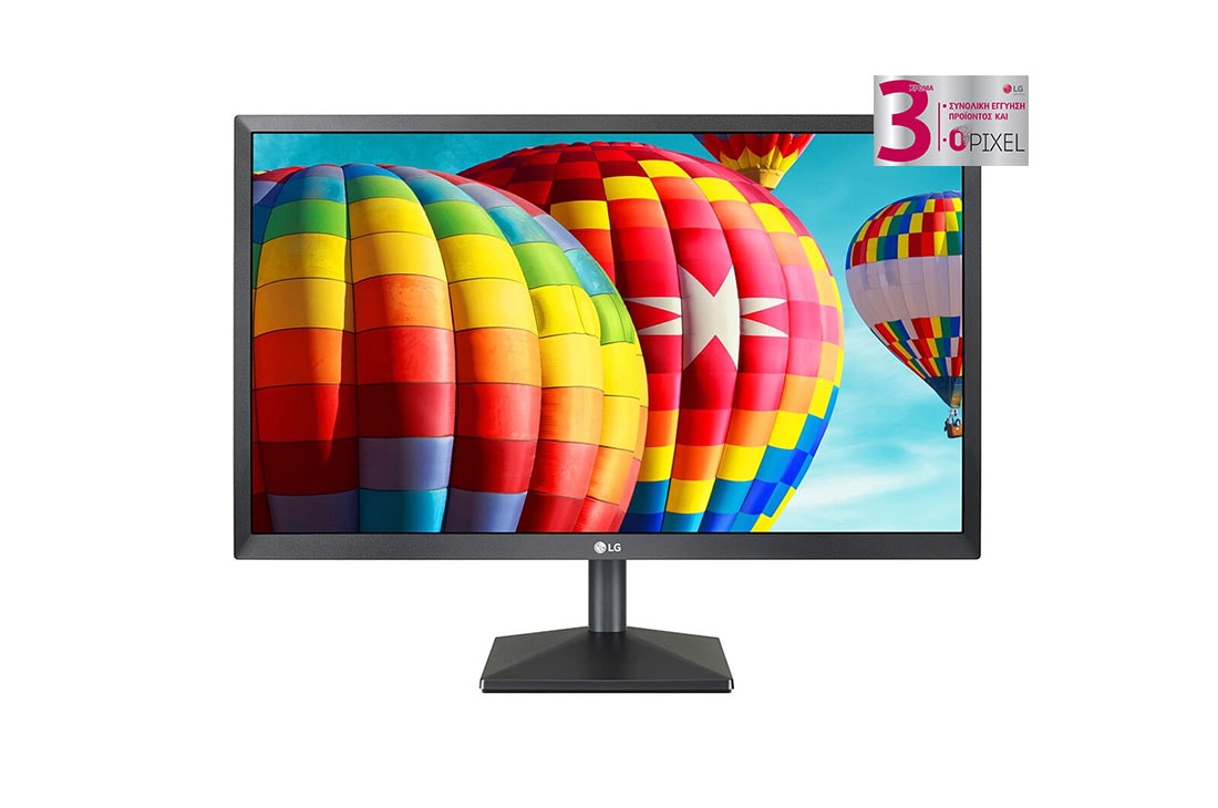 LG Οθόνη 23.8'' Full HD 1080p Radeon FreeSync™ Dynamic Action Sync, LG Οθόνες 24MK430H-B 1, 24MK43HP-B