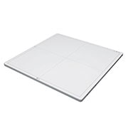 LG Ψηφιακός ανιχνευτής ακτίνων Χ (DXD), Όψη από πάνω με κλίση +15 μοιρών του ψηφιακού ανιχνευτή ακτίνων Χ 17HK701G-WP της LG σε λευκό, 17HK701G-WP, thumbnail 5