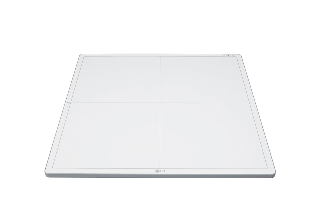 LG Ψηφιακός ανιχνευτής ακτίνων Χ (DXD), Κάτοψη του ψηφιακού ανιχνευτή ακτίνων Χ 17HK701G-WP της LG σε λευκό, 17HK701G-WP, thumbnail 4