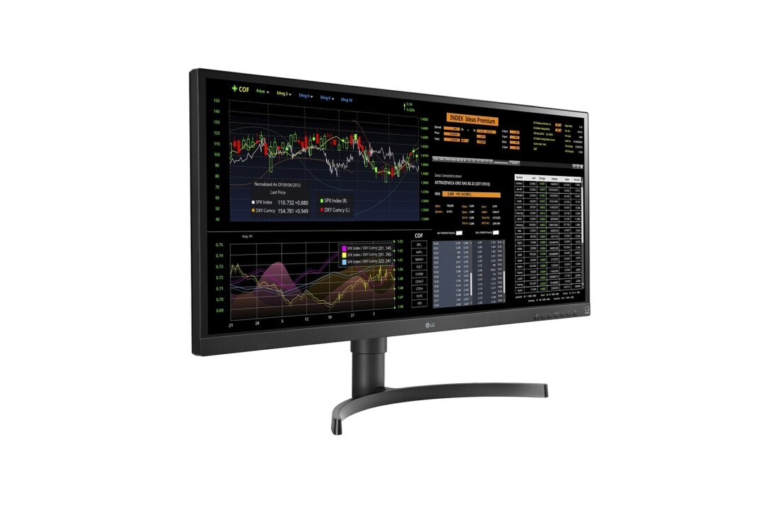 LG Thin Client All-in-One UltraWide™ 34'', προοπτική όψη, 34CN650W-AC, thumbnail 7