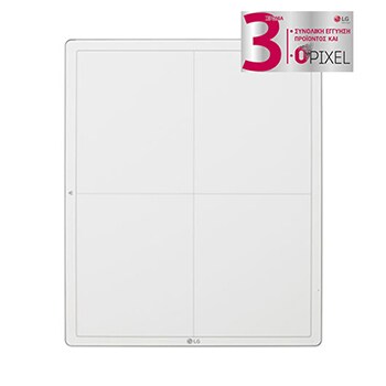 Μπροστινή όψη του ψηφιακού ανιχνευτή ακτίνων Χ 14HK701G-W της LG σε λευκό1