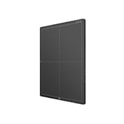 LG Ψηφιακός ανιχνευτής ακτίνων Χ (DXD), Μπροστινή πλαϊνή όψη με κλίση -15 μοιρών του ψηφιακού ανιχνευτή ακτίνων Χ 14HK701G-W της LG σε μαύρο, 14HK701G-W, thumbnail 2