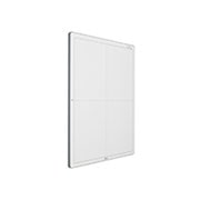 LG Ψηφιακός ανιχνευτής ακτίνων Χ (DXD), Μπροστινή πλαϊνή όψη με κλίση +15 μοιρών του ψηφιακού ανιχνευτή ακτίνων Χ 14HK701G-W της LG σε λευκό, 14HK701G-W, thumbnail 3