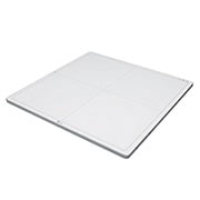 LG Ψηφιακός ανιχνευτής ακτίνων Χ (DXD), Όψη από πάνω με κλίση +15 μοιρών του ψηφιακού ανιχνευτή ακτίνων Χ 17HK700G-W της LG σε λευκό, 17HK700G-W, thumbnail 5