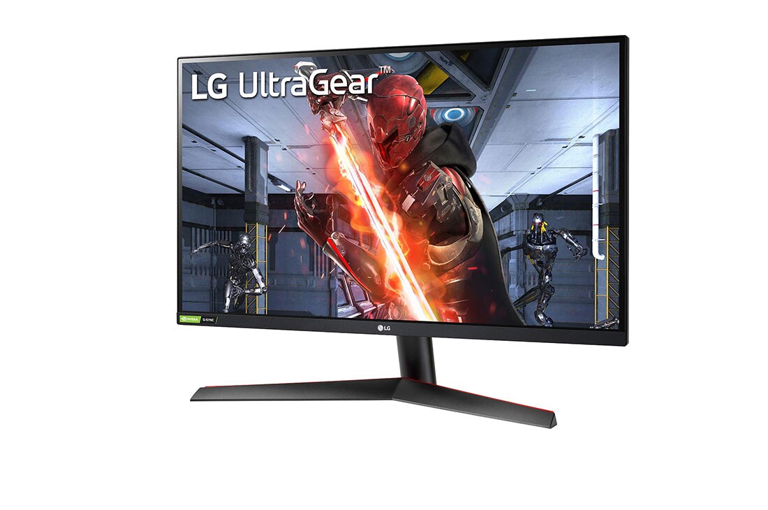 LG Οθόνη 27'' UltraGear™ Full HD IPS 1ms (GtG) για παιχνίδια, συμβατή με NVIDIA<sup>®</sup> G-SYNC<sup>®</sup>, πλαϊνή όψη σε γωνία +15 μοιρών, 27GN600-B, thumbnail 2