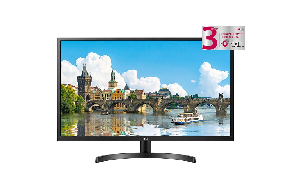 LG Οθόνη IPS Full HD 31,5'' με AMD FreeSync™, μπροστινή όψη, 32MN500M-B