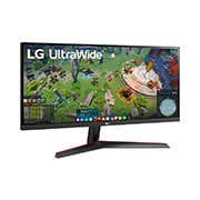 LG Οθόνη IPS 29'' UltraWide™ Full HD HDR, πλαϊνή όψη +15 μοιρών, 29WP60G-B, thumbnail 3