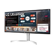LG Οθόνη 34'' UltraWide™ Full HD (2560x1080) HDR IPS, πλαϊνή όψη σε γωνία +15 μοιρών, 34WN650-W, thumbnail 2