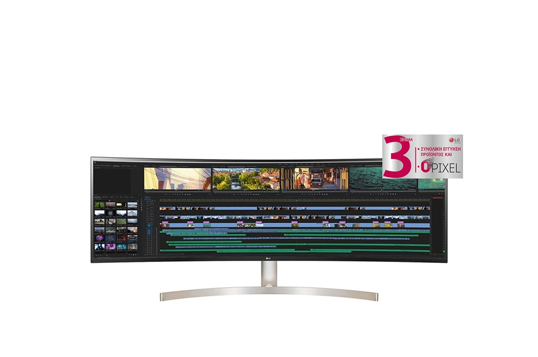 LG Μόνιτορ LG UltraWide Dual QHD, Front image, 49WL95C-WE