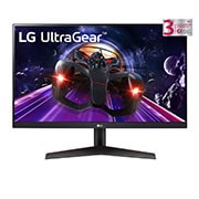 LG Οθόνη για παιχνίδια 23,8'' UltraGear™ Full HD IPS 1 ms (GtG), μπροστινή όψη, 24GN600-B, thumbnail 1