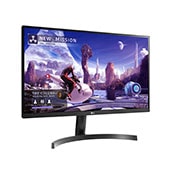 LG Οθόνη IPS 27'' QHD με AMD FreeSync™, πλαϊνή όψη σε γωνία +15 μοιρών, 27QN600-B, thumbnail 3