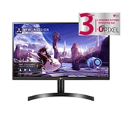LG Οθόνη IPS 27'' QHD με AMD FreeSync™, μπροστινή όψη, 27QN600-B, thumbnail 1