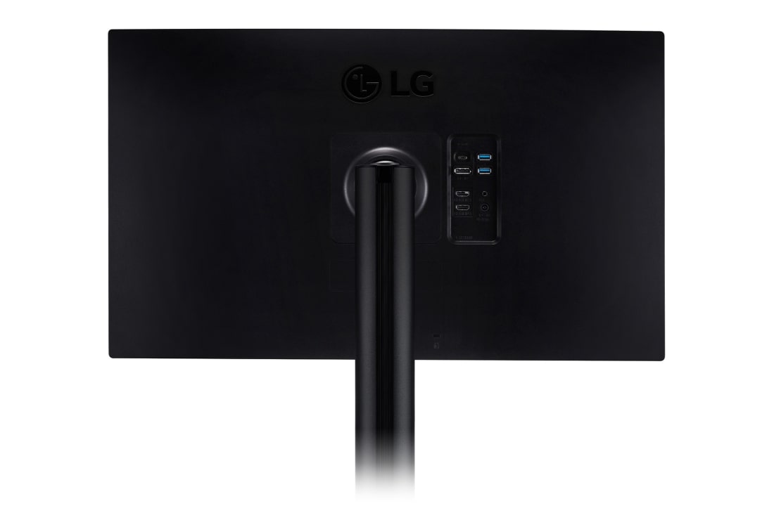 LG Οθόνη 27'' QHD Ergo IPS με θύρα USB Type-C™, Πίσω όψη βραχίονα μόνιτορ κεντρικά σε κοντινό πλάνο, 27QN880-B, thumbnail 12