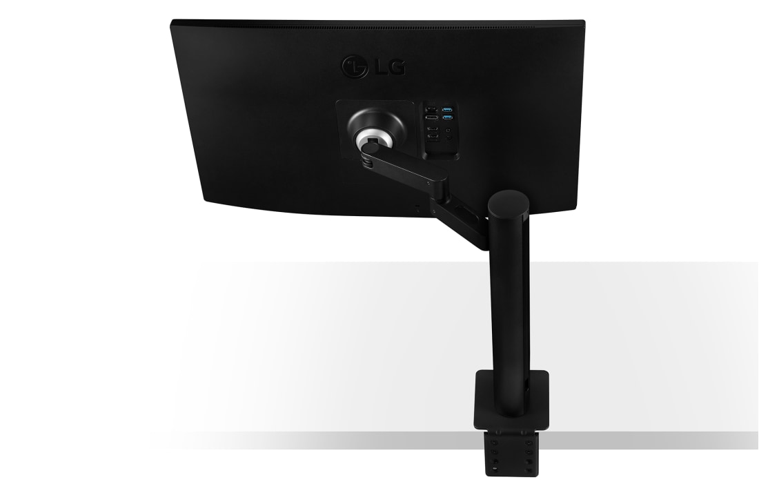 LG Οθόνη 27'' QHD Ergo IPS με θύρα USB Type-C™, Πίσω όψη βραχίονα μόνιτορ στα δεξιά, 27QN880-B, thumbnail 14