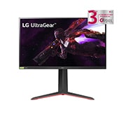 LG Οθόνη 27'' UltraGear™ Nano IPS 1 ms για παιχνίδια, συμβατή με NVIDIA® G-SYNC®, μπροστινή όψη, 27GP850P-B, thumbnail 1