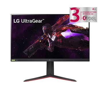 Οθόνη 31.5" UltraGear™ Nano IPS 1 ms για παιχνίδια, συμβατή με NVIDIA<sup>®</sup> G-SYNC<sup>®</sup>1