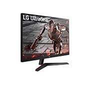 LG Οθόνη 31,5'' UltraGear™ Full HD για παιχνίδια με ρυθμό ανανέωσης 165 Hz, 1 ms MBR και συμβατή με NVIDIA<sup>®</sup> G-SYNC<sup>®</sup>, προοπτική όψη, 32GN500-B, thumbnail 4
